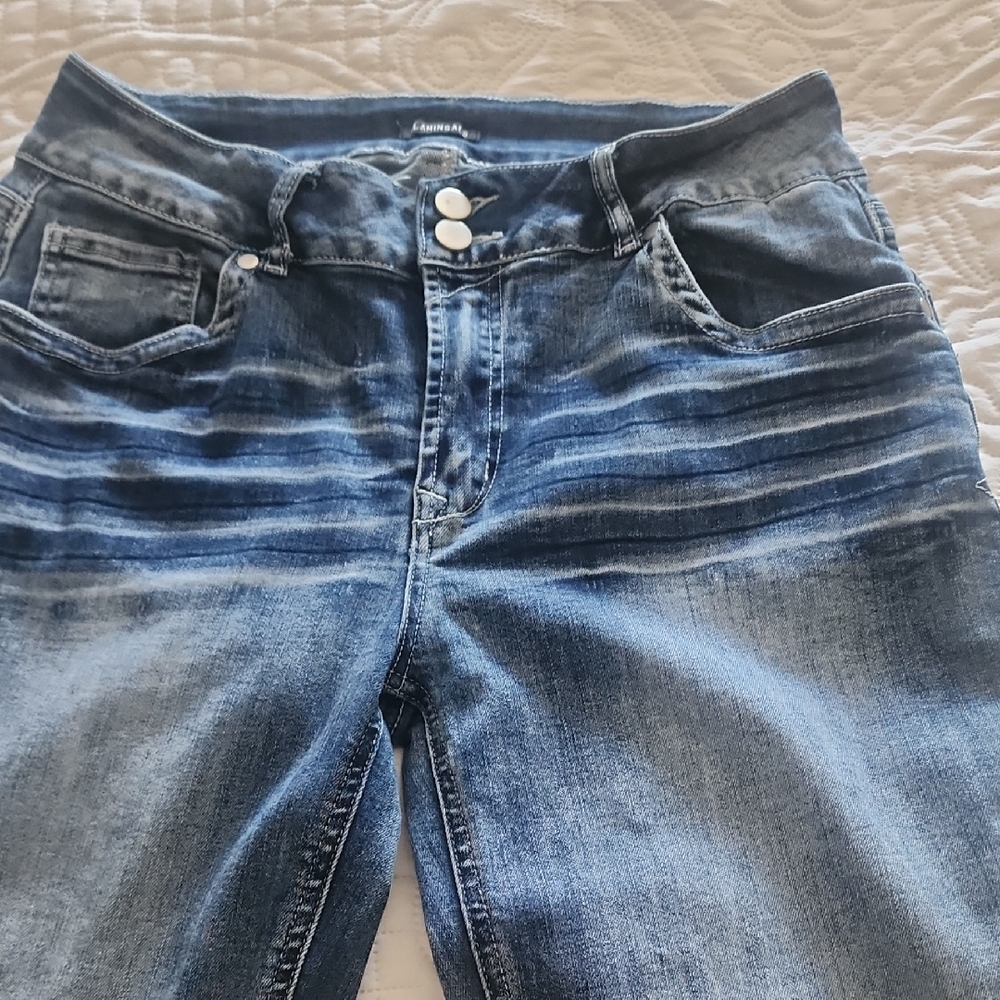Classic Blue Straight Leg Jeans
